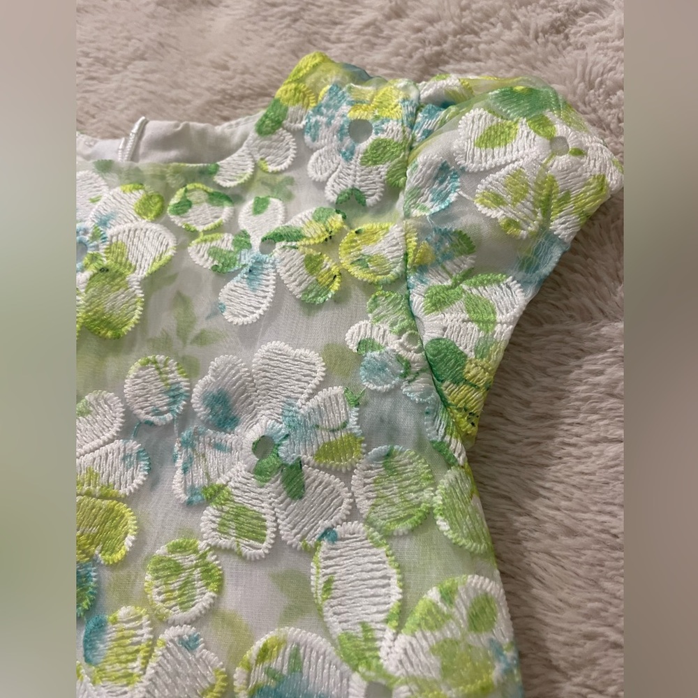 NWOT Mayoral Floral Lace Infant Dress - Picture 2 of 5